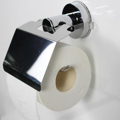 China Modern factory wholesale high quality non-drilled removable 304 stainless steel toilet paper roll holder for sale