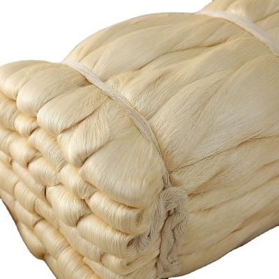 China Tussah silk floss water twirled 33/37D in skeins for sale