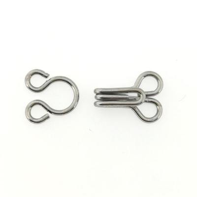 China Nickel Free Promotion Single Copper Garment Hook 15X7.5Mm Nickel Free For Blazer for sale