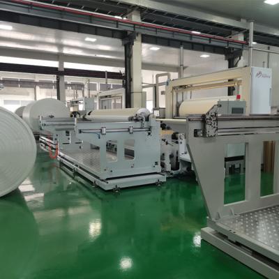 China Factory High Quality Nonwoven Slitting Machine Automatic Fabric for sale