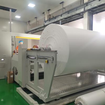 China Factory Non Woven Slitting Machine Rewinder Slitting Machine Nonwoven Fabric Slitter for sale