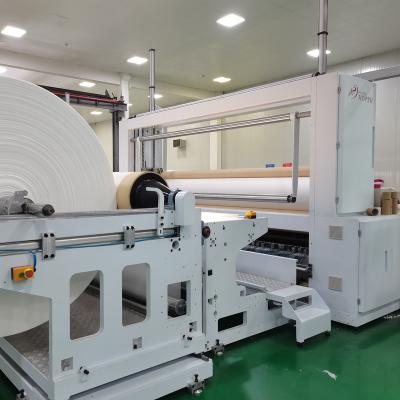 China Spunlaced Nonwoven Fabric Slitter Production Speed ​​500-1200m/min Factory Manufacturer for sale