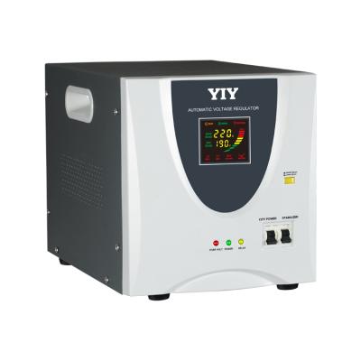 China SVC Relay Type 220v 5000va AVR Automatic Voltage Stabilizer For Home Appliance for sale