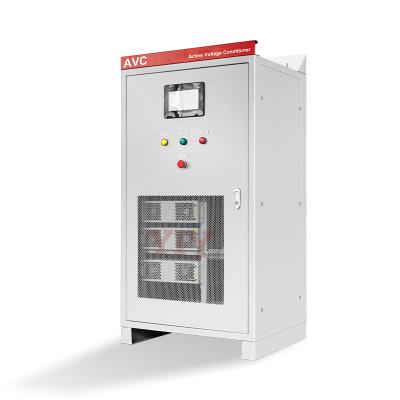 China Protect Household Appliances 30KVA 45KVA 60KVA 80KVA 120KVA 380V High Frequency Three Phase Contact Minus Active Voltage Conditioner Stabilizer Regulator for sale