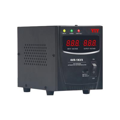 China Relay Type SVC Electric Voltage Stabilizer 1000va AC Automatic Voltage Regulator 220v for sale