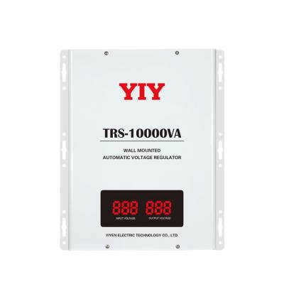 China TRS 10KVA Wall Mounted Auto Relay Relay Type Stabilizer Type Voltage Regulator for sale