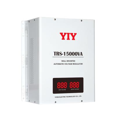 China 15kva Single Phase Automatic Voltage Regulator Relay China Type Wall Mounted Stabilizer / AVR Main for sale