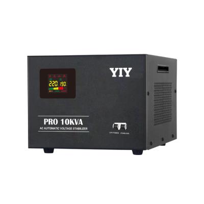 China House AVR AC 220V 10000W 10KW Thyristor Voltage Regulator Electronic Automatic Voltage Stabilizers for sale