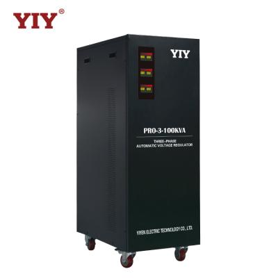 China PRO Regulator Series Large Capacity 90KVA Automatic Voltage Regulator Three Phase / Multi-Display Optional for sale