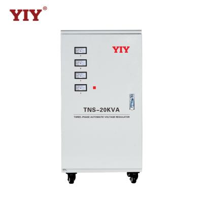 China 20KVA Low Pressure Industrial High Voltage Automatic Voltage Regulators Stabilizers For Air Conditioner 3 Phase Static Voltage Stabilizer for sale