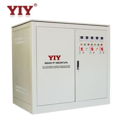 China Three Phase AC Variac 150KVA Outdoor Voltage Regulator Automatic Residential Wind Power Generator 120KW for sale