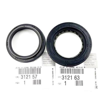 China 312157 312163 Auto Transmission Gasket Rubber Auto Left Right Drive Edge Gasket For Peugeot Citroen for sale