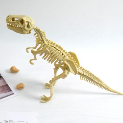 China Educational Toys Wholesale Dinosaur Fossil Excavation Dig Kit Dinosaur Fossil Game for sale