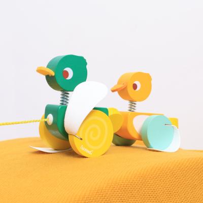 China Montessori Educational Toys Pull Along Hen Kids Children Educational Toys 2021 Other Educational Toys 31.2*9.4*4.6cm for sale