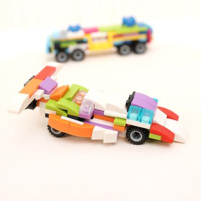 China Hot Selling Model Kids Brick Toy Wholesale Educational Toys Amazon Mini Brick Car Building Blocks Building Blocks for sale