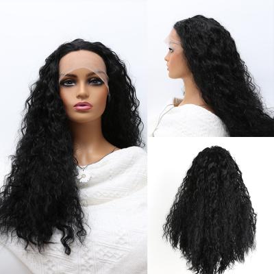 China Peruvian Lace Front Wigs Natural Curly Full Lace Hair Wig Silky Straight Wave For Color Women Glueless Cuticle Aligned Lace Frontal Wigs for sale