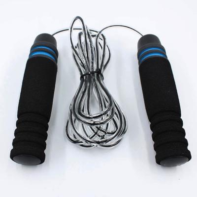 China Heavy+durable Factory Foam Grip Professional Speed ​​Fitness Sports Competition Supporting Weighted Jump Rope for sale