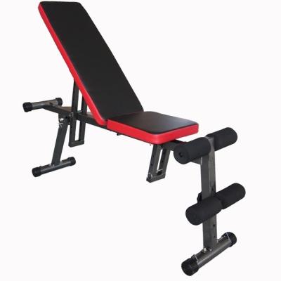 China Indoor Hot Sale Multi Functional Supine Board Lift Up Bench Weightlifting Bench Indoor Folding Household for sale