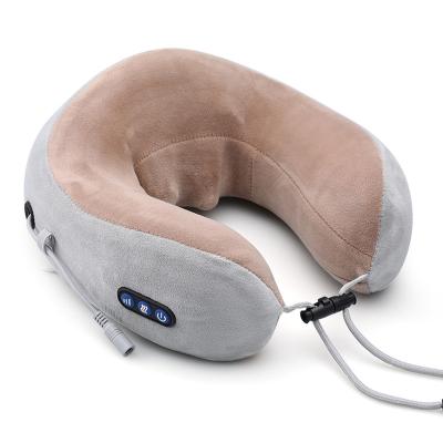 China Hot Selling Amazon Purpose Body Travel Home Neck Massager Multi U-Shape Cordless Massage Pillow for sale