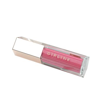 China Best Selling Multi Colors Custom High Glitter Moisturize Waterproof Lip Gloss Gloss With Your Own Brand for sale