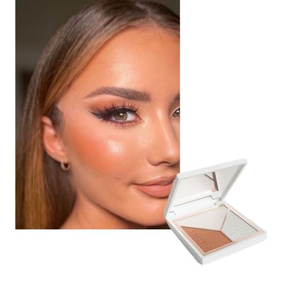 China Trimming ODM Pressed Highlighter Bar Makeup Private Label Cream Highlighter Bar Powder Loose Contour Palete for sale