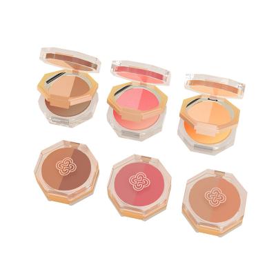 China Tray Private Label OEM Customized China Suppliers Multifunctional Eyeshadow And Blush Palette for sale