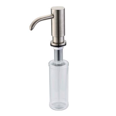 China High Quality Liquid Brass Foam Soap Dispenser Kitchen Sink Soap Dispenser 320ml Pump Hand Soap Dispenser for sale