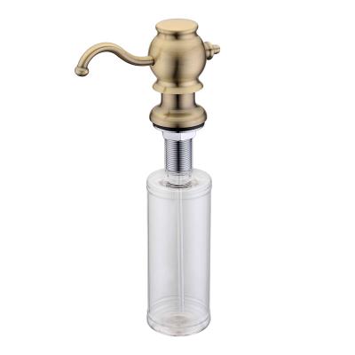 China High Quality Foam Soap Dispenser Kitchen Soap Dispenser With Pump Hand Soap Brass Dispenser For Sink for sale