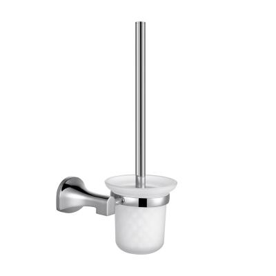 China Durable Convenient Bathroom Accessories Toilet Brush Holder Wall Mounted Toilet Brushes For Cleaning for sale