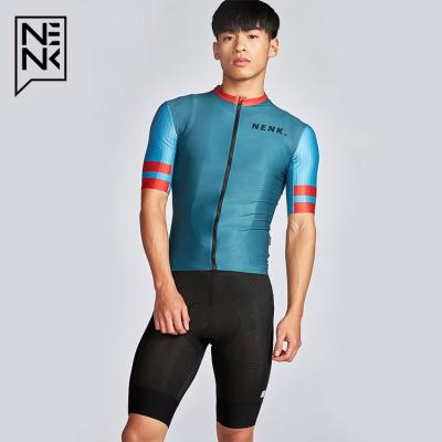 China NENK Summer Cycling Road Wear Bike Shorts Cycling Sleeveless Breathable Sublimation Men's Cycling Tank Top With Pockets for sale