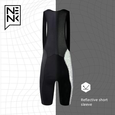 China NENK Breathable Logo Sport Bike Shorts High Quality Reflective Shockproof Padded Pants Cycling Bib Shorts for sale