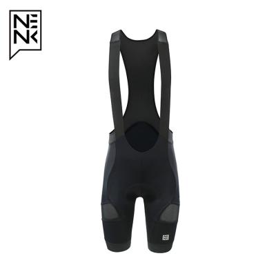 China NENK Breathable Wholesale Men Padded Bib Bike Shorts Bibs Comfortable Quick Dry Cycling Shorts for sale