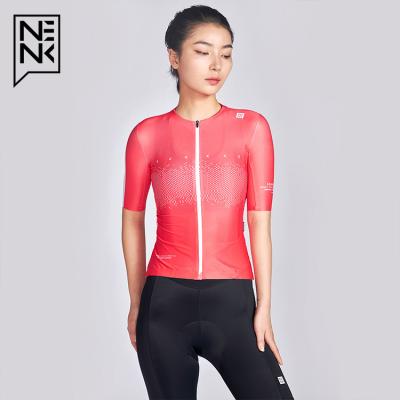 China NENK Summer Breathable Cycling Pro Cycling Tank Top Sublimation Printing Tank Top Cycling Team Wear Short Sleeve Cycling Tank Top For Women for sale