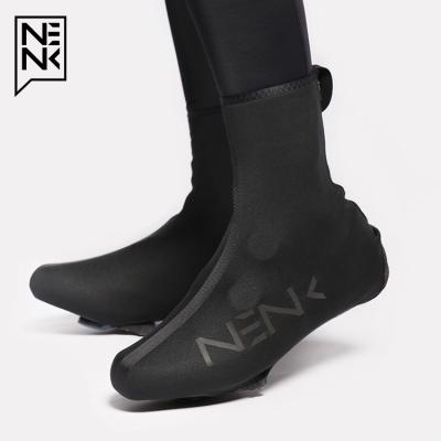 China NENK Windproof Winter Shoes Overshoe Warmer For Man Women Road Mountain Bike Cycling Shoe Cover for sale