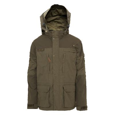 China Viable Men's Brown Hooded Windproof Hunting Jacket for sale