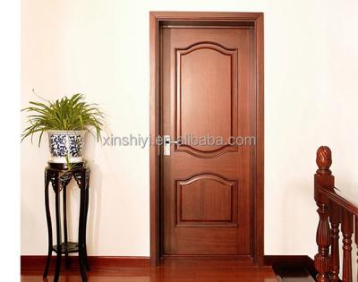 China Factory Price Modern Luxury Classic Walnut Wood Front Main Entry Doors / South Indian Main Entrance Designs for sale