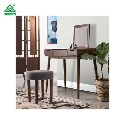 China solid wood antique console table with mirror and drawer for hotel for sale