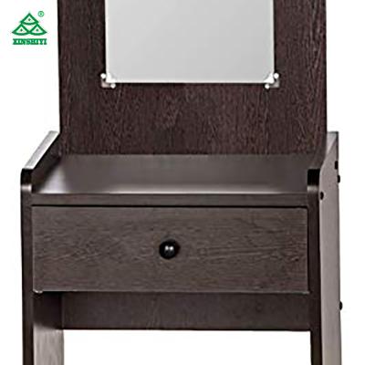 China Anti-Corrosion Modern Simple Style Design Dressing Table with Mirror for Hotel for sale