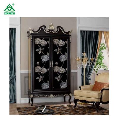 China Eco-friendly antique wardrobe design, wooden wardrobe in Alibaba for sale