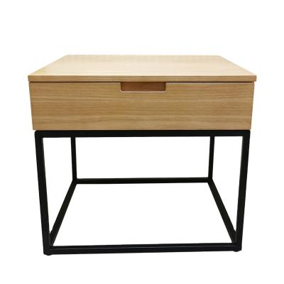 China Modern Convertible Bed Modern Cheap Metal Bedroom Furniture Hotel Price Wood Nightstands NIghtstand Factory Sale for sale