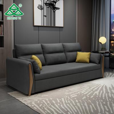 China Modern Living Room Convertible Flip Sofa Fabric Cheap Folding Sofa Bed Furniture for sale