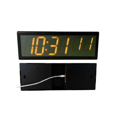 China LUMINOVA Digital NTP PoE Wall Mounted Clock, Support Bell, Digit 4