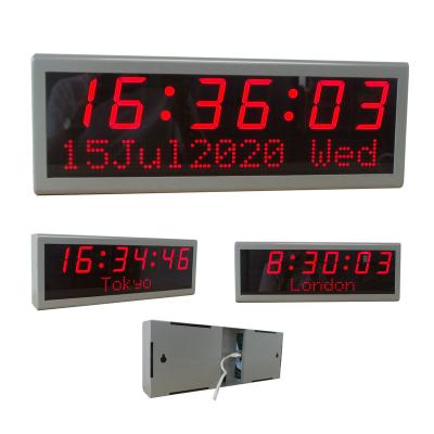 China LUMINOVA World Time Zone Clock For Hotels , 2.3