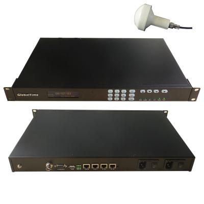 China NTP Time Server for Airports, Supports GPS, Beidou, Glonass, Galileo Satellite Signal 1U Rack Mount for sale