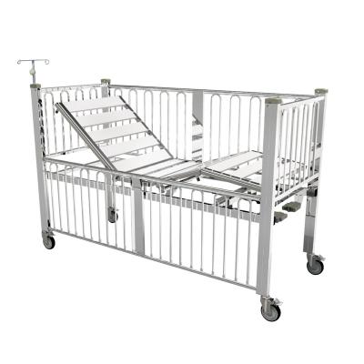 China Metal/plastic/steel Pediatric Hospital Bed for sale