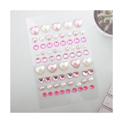 China Festival Holiday Finger Decoration Custom 3D Mirror Acrylic Wall Stickers For Makeup Festival for sale