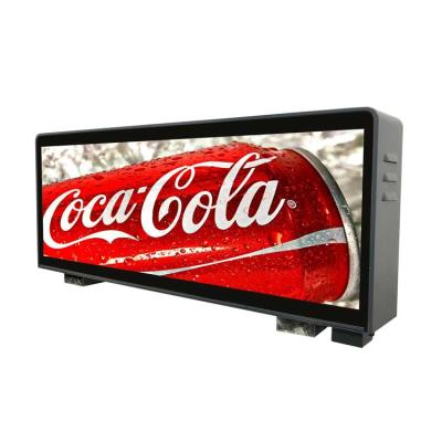 China Mobile advertising on car taxi LED outdoor programmable TOP taxi LED display P2.5mm WIFI 3G screen advertising top display for sale