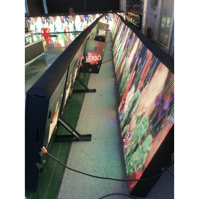 China Large Outdoor P10 Soccer Football Stadium Outdoor Perimeter LED Giant Screen Display for sale