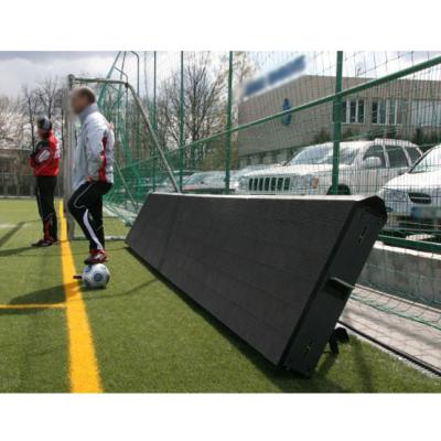 China Outdoor sports led display basketball football stadium perimeter advertising led billboard for sale