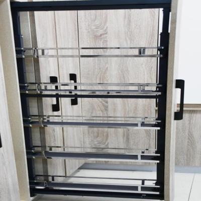 China Modern high cabinet storage multi-layer basket that can be fully pulled out, suitable for narrow tall cabinets, special for small space for sale